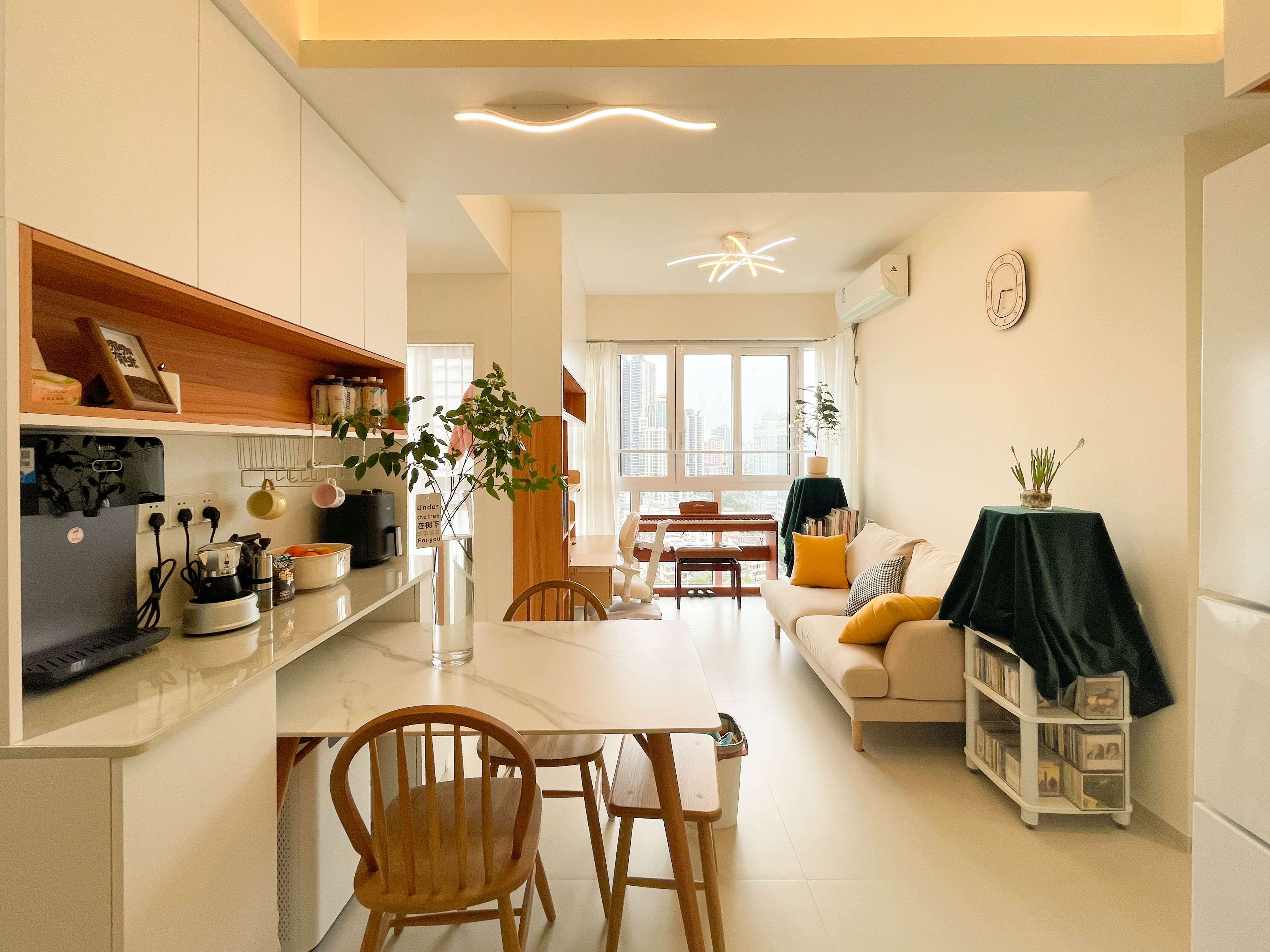 奶油風裝修-客餐廳 奶油風裝修-客餐廳