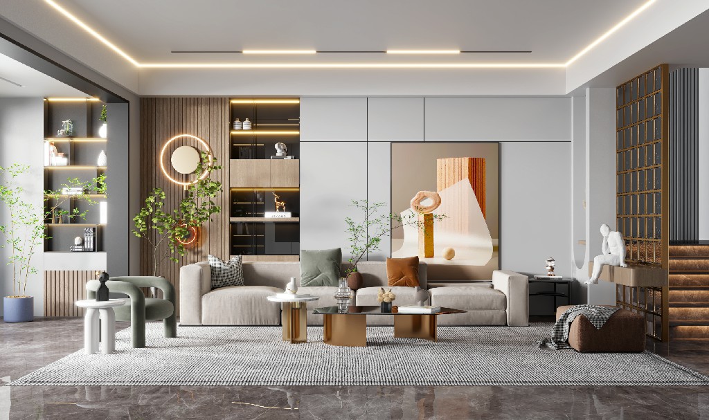 南寧新房裝修-現代風格-客廳 南寧新房裝修-現代風格-客廳