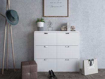 玄關鞋柜這樣設計，還能擴寬鞋子收納空間！