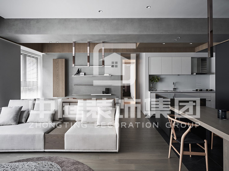 天池山&middot;中脊110平現(xiàn)代風(fēng)格案例